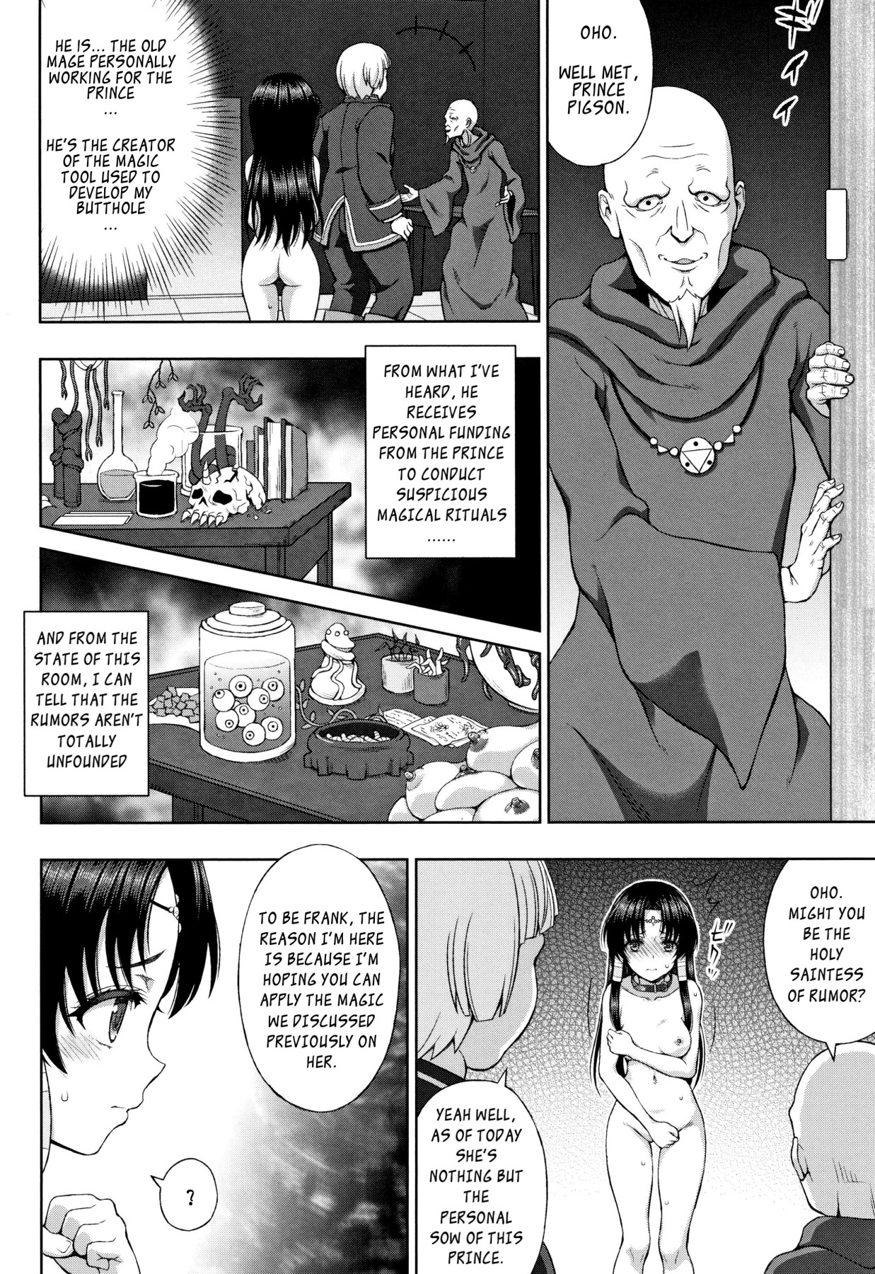 Hentai Manga Comic-The Saint's Devotion-Read-131